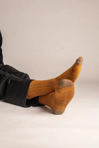Cashmere & Wool  Amber Socks