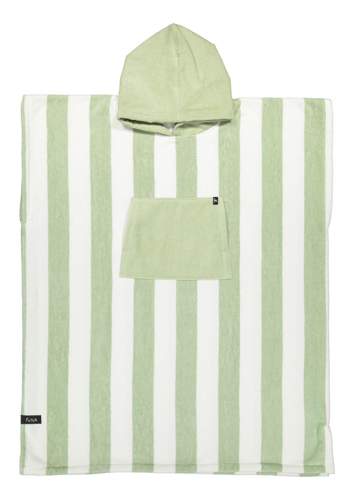 Futah - Bedu Vert Poncho Épongé (1)