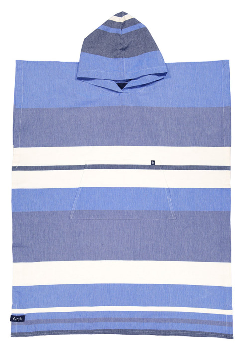 Futah - Papua Blue Adult Poncho (3)