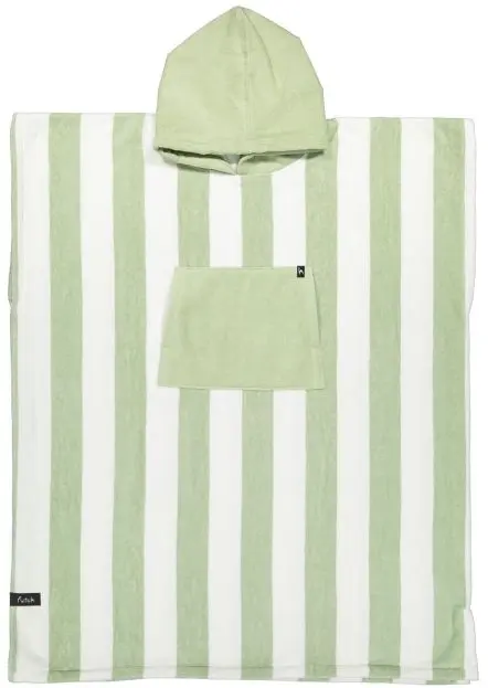 Bedu Vert Poncho Épongé