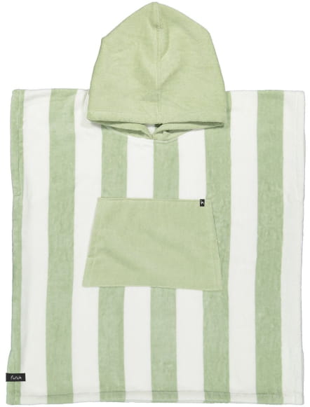 Bedu Vert Poncho Épongé Enfant