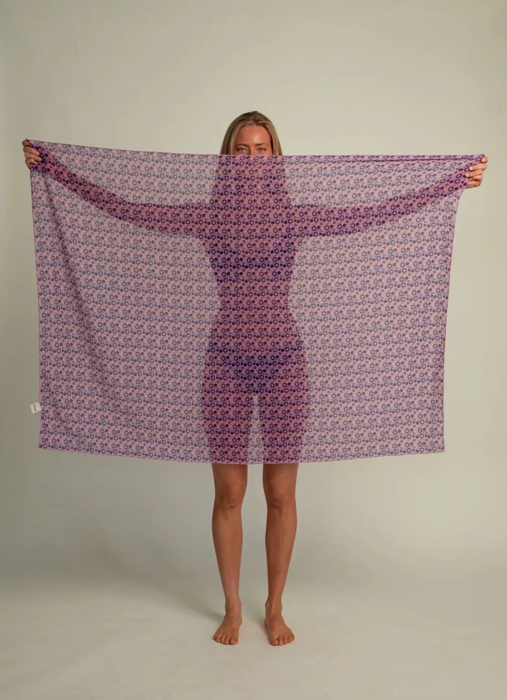 Futah - Pareo Vortex Violet et Pourpre (1)