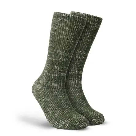 Chaussettes Bambou Vert Sec
