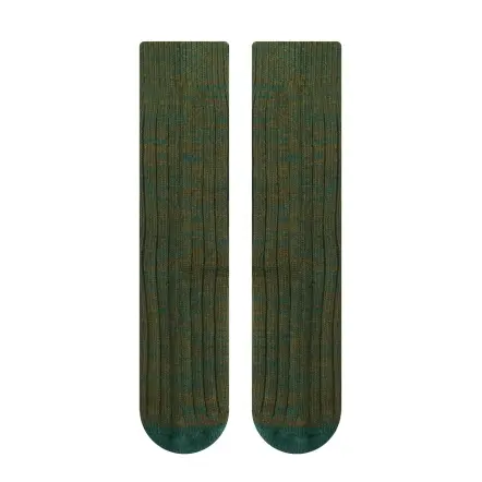 Chaussettes Cachemire et Laine Vert Sec (2)