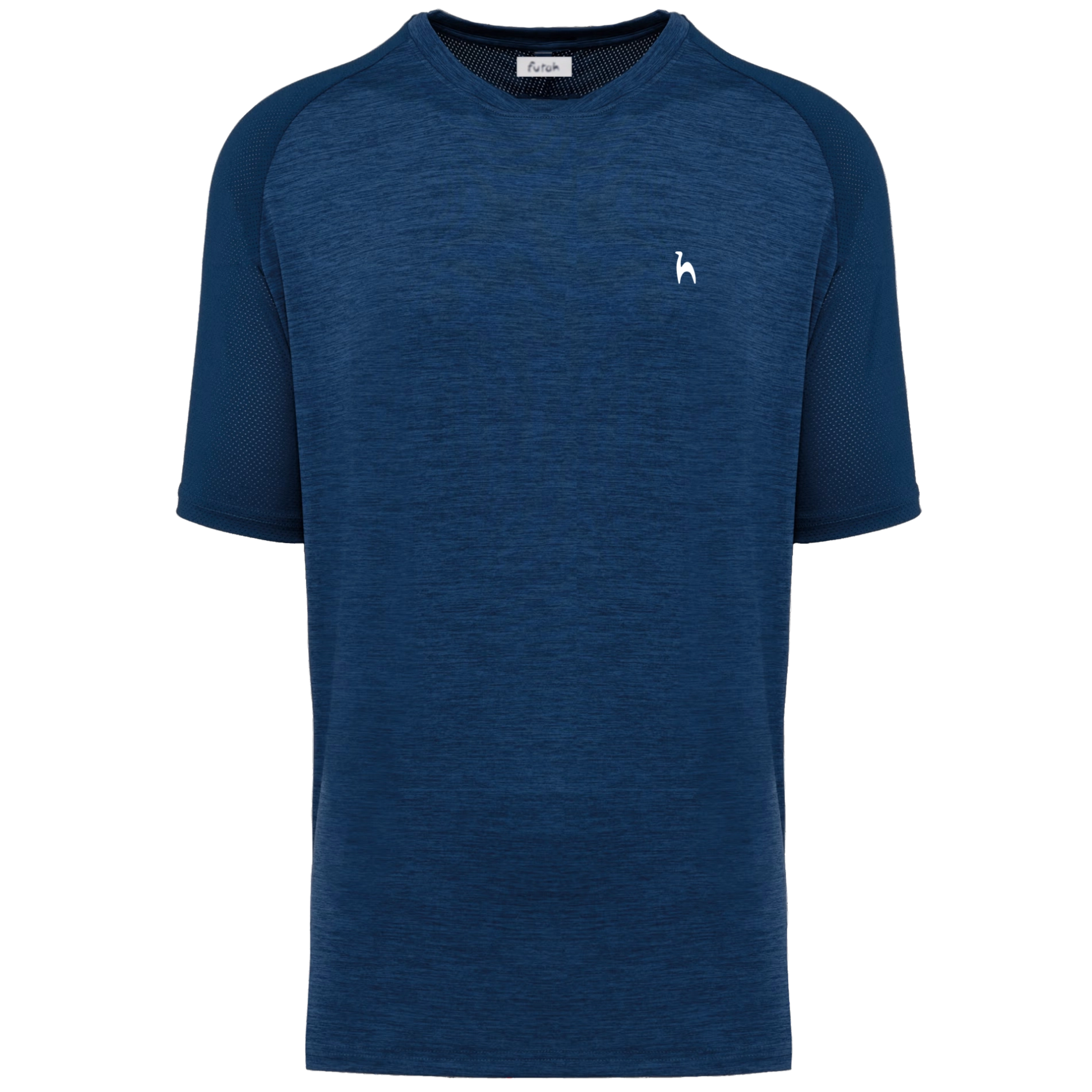 Futah - T-shirt Sport Bleue (1)
