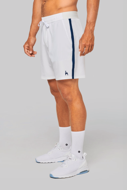 Short de Tennis Blanc