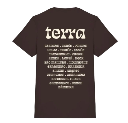 T-shirt Terra Châtaigne