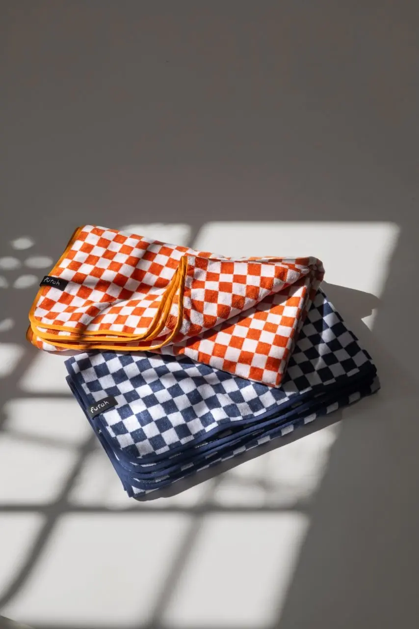 Futah - Échecs Argile Serviette éponge (5)