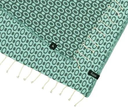 Pulse Vert Serviette de Plage XL (2)