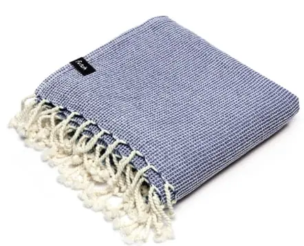 Couverture Ericeira Bleu